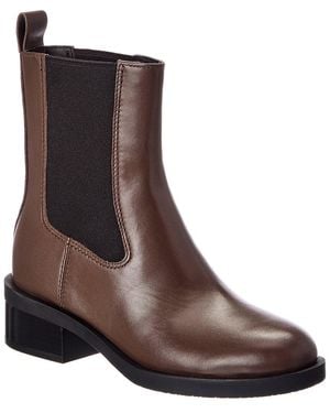 Stuart Weitzman Sully Suede Chelsea Bootie - Brown