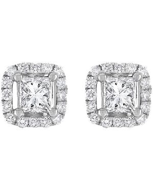Diana M. Jewels Fine Jewellery 14k 1.03 Ct. Tw. Diamond Studs - Metallic