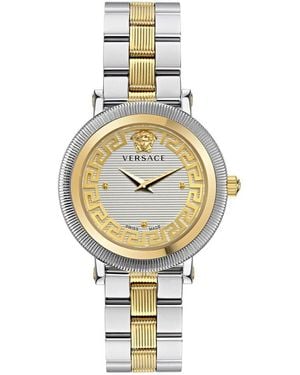 Versace Greca Flourish Watch - Metallic