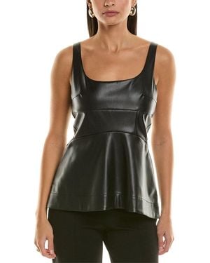 Proenza Schouler Label Fitted Top - Black
