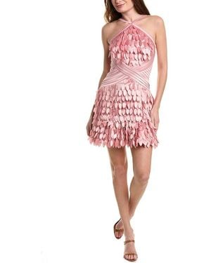 SHO by Tadashi Shoji Embellished Mini Dress - Red