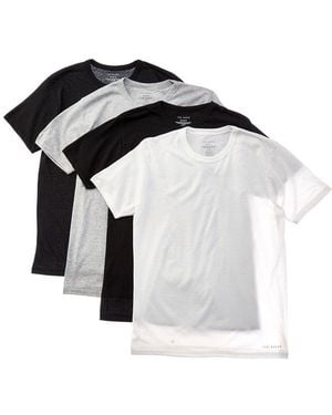 Ted Baker Set Of 4 Crewneck T-shirt - Black