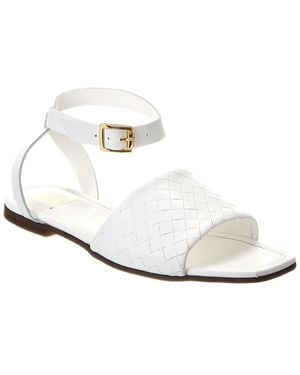 M by Bruno Magli Rita Leather Sandal - White