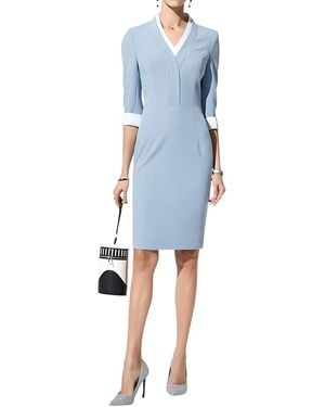 Monique Lagarde Mini Dress - Blue