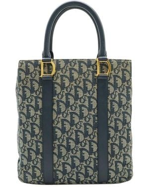 Dior Trotter Jacquard Handbag (authentic Pre-loved) - Green
