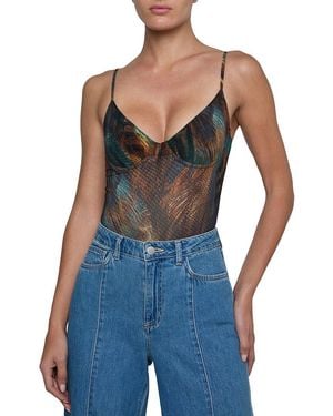 L'Agence Elowen Bodysuit - Blue