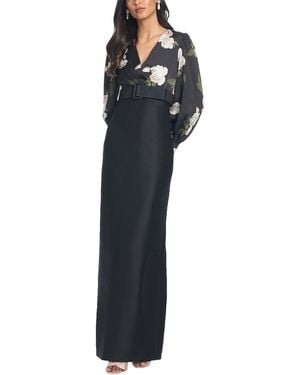 Sachin & Babi Schylor Gown - Blue