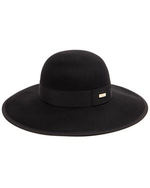 Trina Turk Candace Floppy Hat - Black
