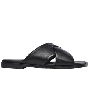 Frēda Salvador Freda Salvador Marta Leather Sandal - Black