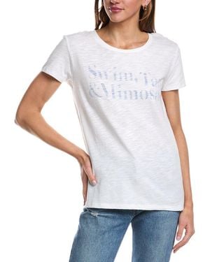 Chrldr Graphic T-Shirt - White