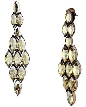 Alamode Jewelry Stainless Steel Earring - Metallic