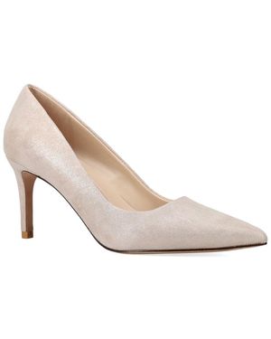 Pelle Moda Lizel Suede Pump - White
