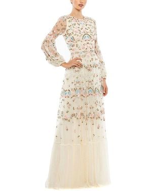 Mac Duggal A-line Gown - Natural