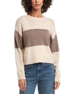 Bella Dahl Slouchy Wool & Cashmere-Blend Jumper - Blue
