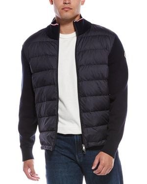 Moncler Wool Jacket - Blue