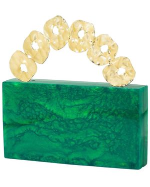 TIRAMISU Halo Minaudiere - Green