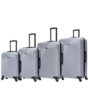 DUKAP Inception Lightweight Hardside 4pc Set - Gray