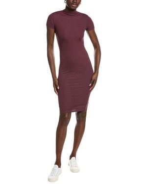 Marion Bodycon Cap Sleeve Mini Dress - Purple