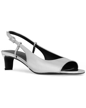 Rebecca Minkoff Slingback Leather Sandal - Multicolour