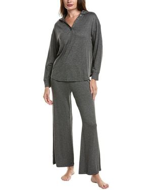 Honeydew Intimates 2pc Knitwit Pajama Set - Gray