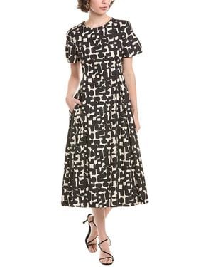 Max Mara Callas Midi Dress - White