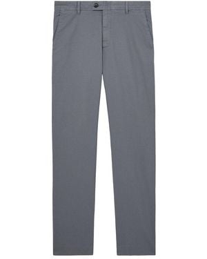 Reiss Dobby Pique Chino Trouser - Grey