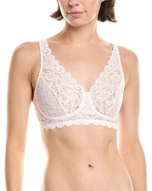 Hanro Luxury Moments Lace Soft Cup Bra - White
