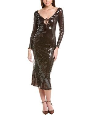 Bardot Verona Sequin Maxi Dress - Multicolour