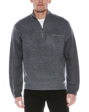 Reiss Plaza Wool Sweater - Grey