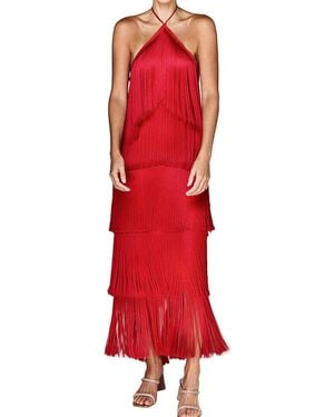 BELLA DESERT Maxi Dress - Red