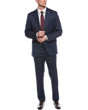 Scotch & Soda Birdseye Suit - Blue