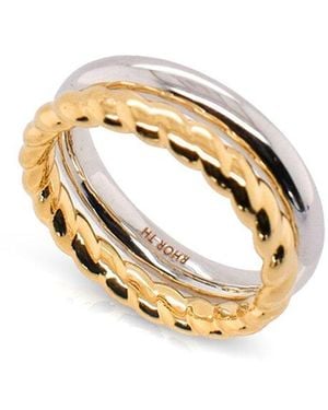 MaxColor 14k Resin-filled Ring - Metallic
