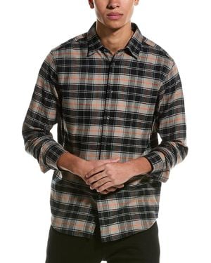 Theory Irving Flannel Shirt - Grey