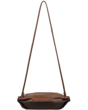 Marimekko Pikku Karla Leather Shoulder Bag - Brown