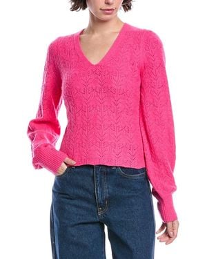 Design History Fleur Wool-blend Jumper - Red