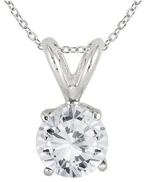 Diamond Select Cuts Silver 0.71 Ct. Tw. Diamond Necklace - White