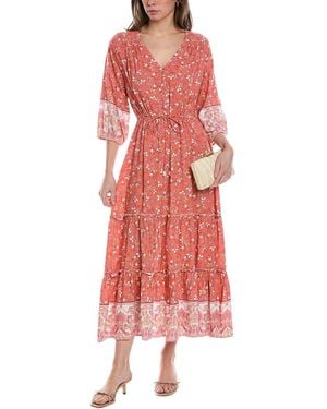 Walker & Wade Carrie Maxi Dress - Red