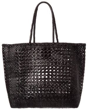 Dragon Diffusion Eclipse Leather Shoulder Bag - Black