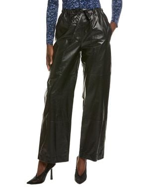 Proenza Schouler Magnus Leather Pant - Black