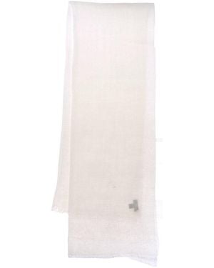 Bruno Magli Cashmere-Blend Scarf - White