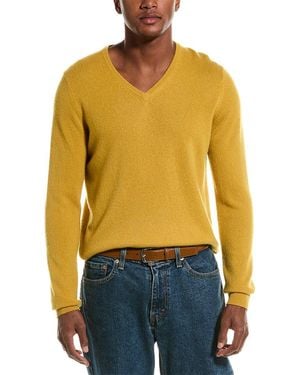 Phenix Cashmere V-Neck Jumper - Yellow