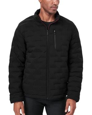 Outdoor United Seamless Brick Quilted Jacket - Black