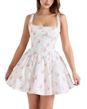 Alma King Mini Dress - White