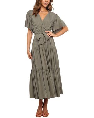 Vincent Midi Dress - Green