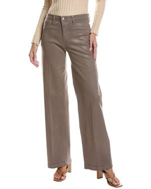L'Agence Clayton High-Rise Wide Leg Jean - Brown