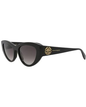 McQueen Am0377S 54Mm Sunglasses - Black