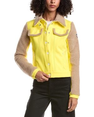 Rossignol Softshell Fleecy Jacket - Yellow