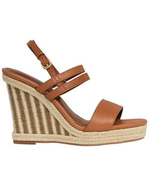 Reiss Hailey Leather Shoe - Brown