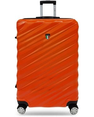 TUCCI Italy Titano Storto 24in Spinner - Orange