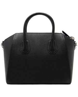 Givenchy Black Goatskin Sugar Antigona Small Satchel (authentic Pre-loved)